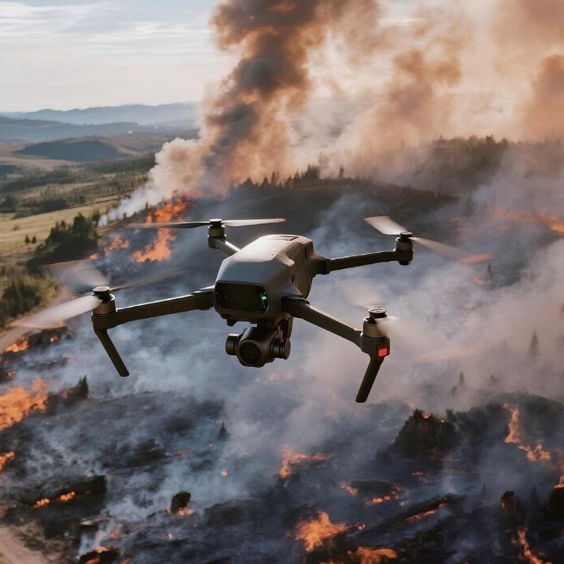 Yangın Algılama ve Denetim Dronu FID-GS06